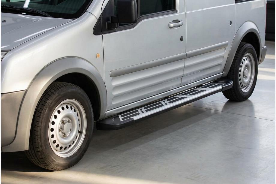 Ford Connect 2006–2009 Sidosteg Sunrise (2 st, aluminium) Image