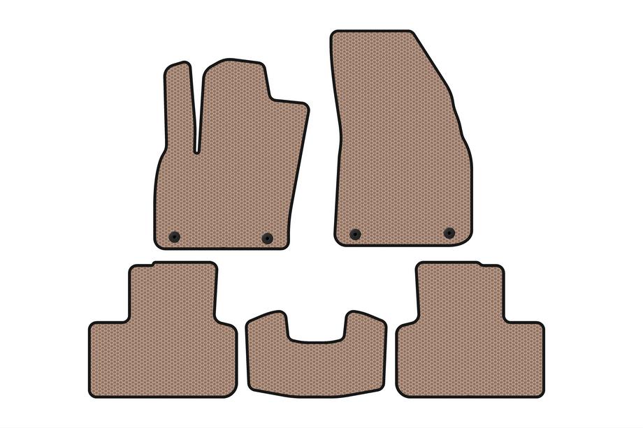 Volvo XC40 2018– Gummimattor Carsuit (Beige) Image