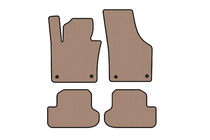 Volkswagen Beetle 2011–2015 Gummimattor Carsuit (HB, beige) foto 1