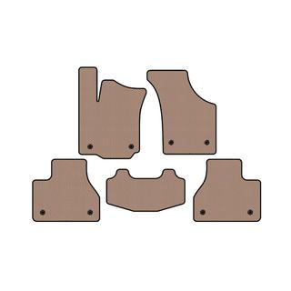 Gummimattor till kupén Carsuit (SD, kort hjulbas, beige) foto 1