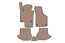 Volkswagen EOS 2006–2011 Gummimattor Carsuit (Beige) foto 1