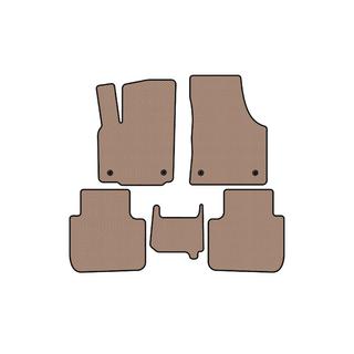 Gummimattor Carsuit (2 rader, 7-sits, beige) foto 1