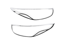 Hyundai IX-35 2010–2015 Kromade strålkastarlistor (2013-2015, 2 st, plast) foto 2