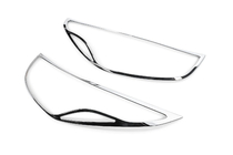 Hyundai IX-35 2010–2015 Kromade strålkastarlistor (2013-2015, 2 st, plast) foto 3
