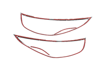 Hyundai IX-35 2010–2015 Kromade strålkastarlistor (2013-2015, 2 st, plast) foto 5