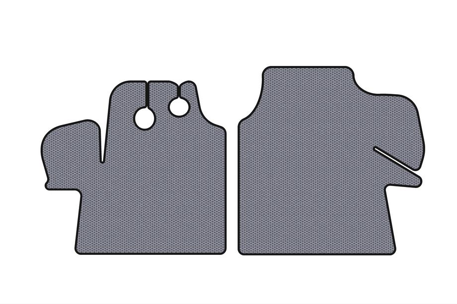 Fiat Ducato 1995–2006 Gummimattor Carsuit (2002-2006, grå) Image