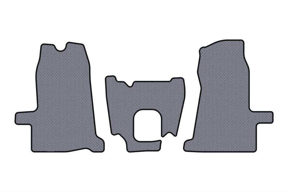 Ford Transit 2000–2014 Gummimattor Carsuit (2000-2006, 1+1, manuell växellåda, grå) Image