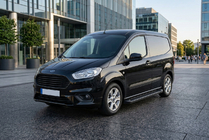Ford Courier 2014–2023 Sidosteg Allmond Black (2 st, aluminium) foto 1