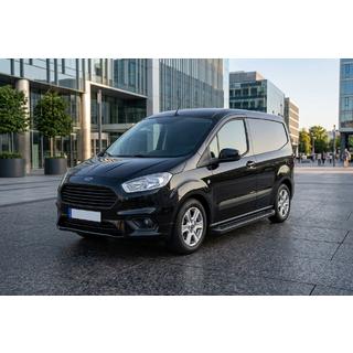 Sidosteg Allmond Black (2 st, aluminium) Ford Courier 2014–2023 foto 1