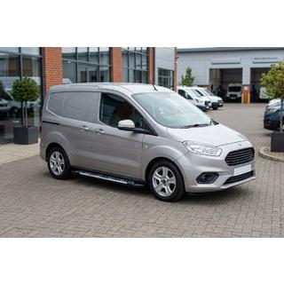 Sidosteg Sunrise (2 st, aluminium) Ford Courier 2014–2023 foto 1