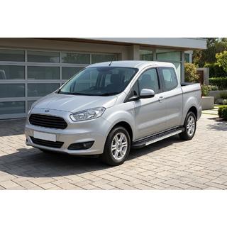 Sidosteg RedLine V1 (2 st, aluminium) Ford Courier 2014–2023 foto 1