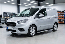 Ford Courier 2014–2023 Sidosteg Tayga Grey (2 st, aluminium) foto 1