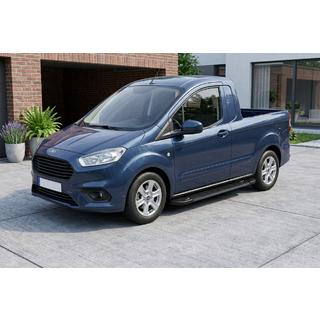 Sidosteg RedLine Black (2 st, aluminium) Ford Courier 2014–2023 foto 1