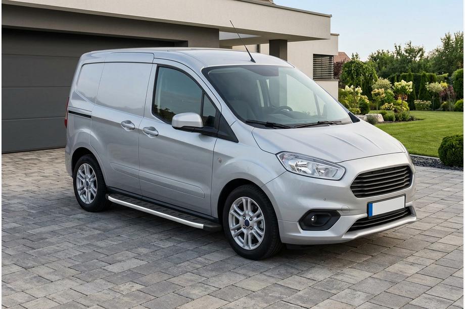 Ford Courier 2014–2023 Sidosteg Fullmond (2 st, aluminium) Image
