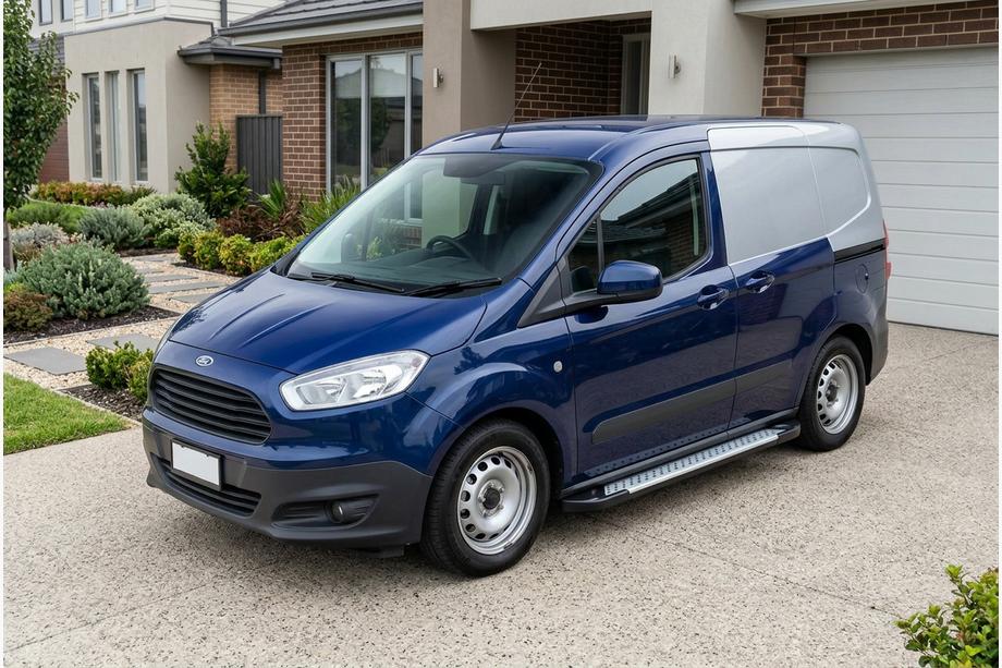 Ford Courier 2014–2023 Sidosteg Allmond Grey (2 st, aluminium) Image