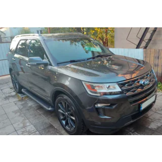 Sidosteg Allmond Black (2 st, aluminium)