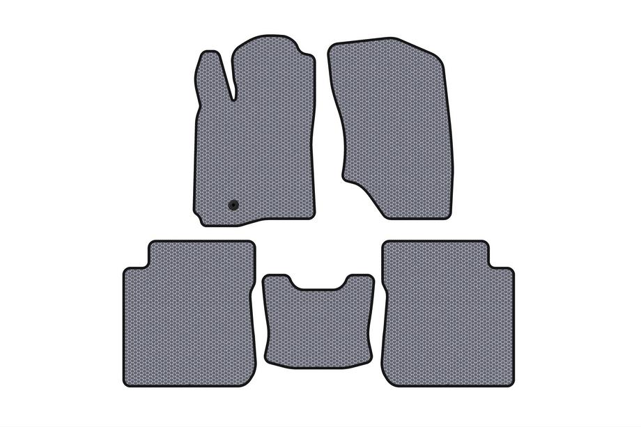 Mitsubishi Outlander 2001–2006 Gummimattor Carsuit (Grå) Image