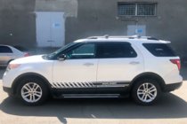 Ford Explorer 2011–2019 Sidosteg Sunrise (2 st, aluminium) foto 6