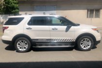 Ford Explorer 2011–2019 Sidosteg Sunrise (2 st, aluminium) foto 5