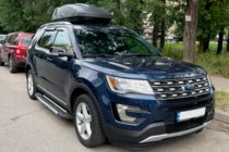Ford Explorer 2011–2019 Sidosteg RedLine V1 (2 st, aluminium) foto 1