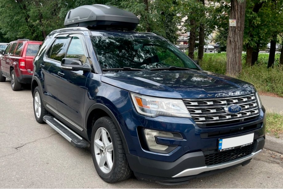 Ford Explorer 2011–2019 Sidosteg RedLine V1 (2 st, aluminium) Image