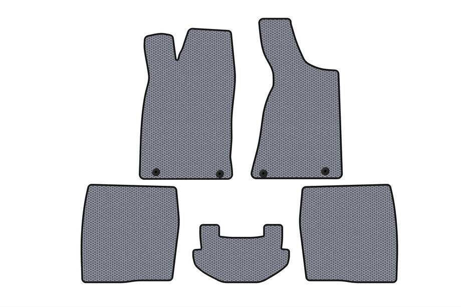 Audi 80/90 1987–1996 Gummimattor Carsuit (1987-1991, Sedan, grå) Image