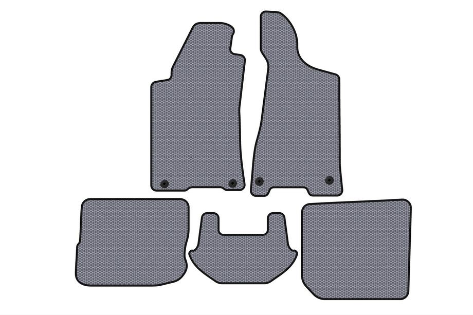 Audi 80/90 1987–1996 Gummimattor Carsuit (1991-1996, Sedan, grå) Image