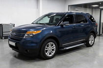 Ford Explorer 2011–2019 Sidosteg Line (2 st, aluminium) foto 1