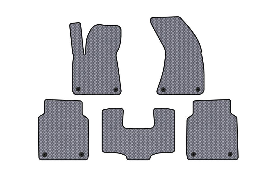 Audi A8 2010–2018 Gummimattor Carsuit (Long, grå) Image