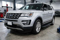 Ford Explorer 2011–2019 Sidosteg Bosphorus Black (2 st, aluminium) foto 1