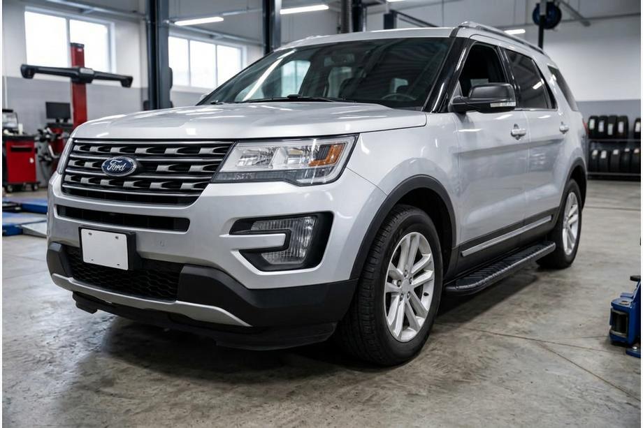 Ford Explorer 2011–2019 Sidosteg Bosphorus Black (2 st, aluminium) Image