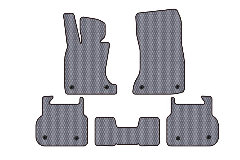 BMW 7-serien F01/F02 2008–2015 Gummimattor Carsuit (för F01, grå) Image
