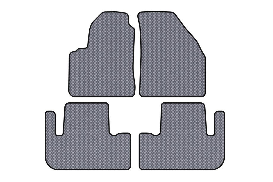 Chevrolet Tacuma/Rezzo 2000–2008 Gummimattor Carsuit (Grå) Image