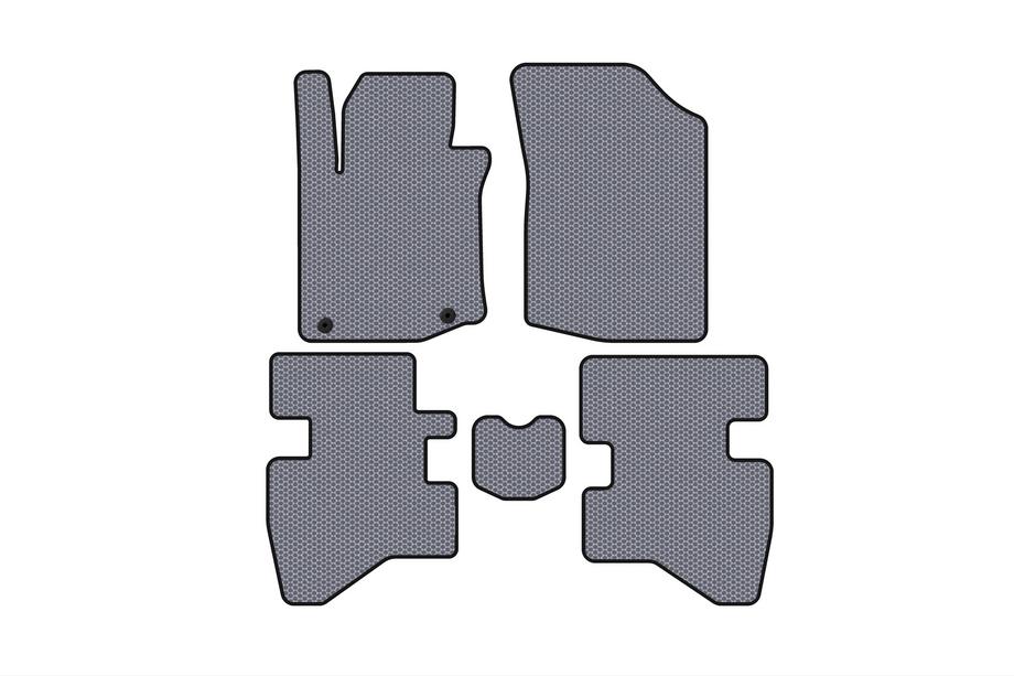 Citroen C-1 2005–2014 Carsuit gummimattor (HB, grå) Image