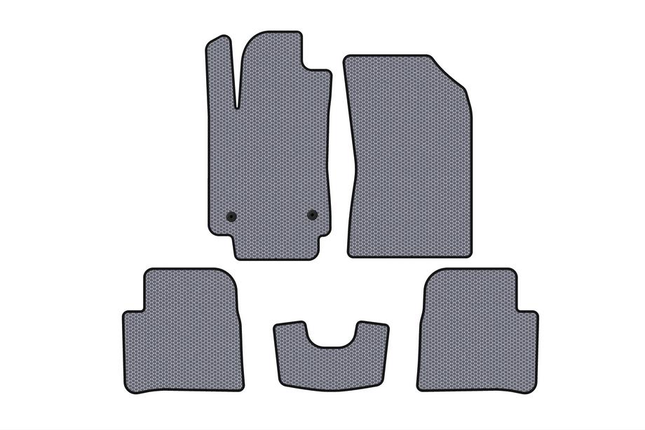 Citroen C-3 2016–2023 Carsuit gummimattor (HB, grå) Image