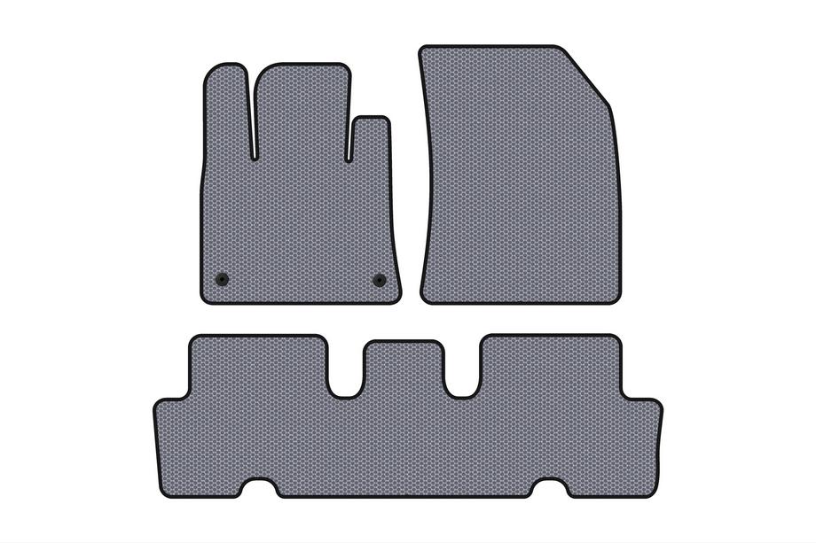 Citroen C-4 Picasso 2013–2022 Gummimattor Carsuit V1 (2 rader, Grå) Image