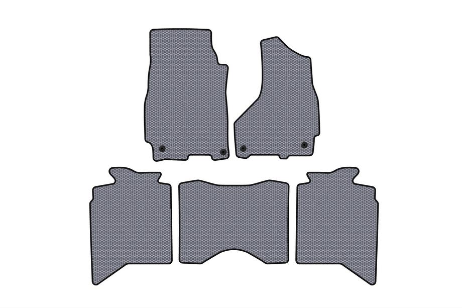 Dodge RAM (DS/DJ/D2) 2009–2024 Gummimattor Carsuit (2013+, 5-sits, grå) Image