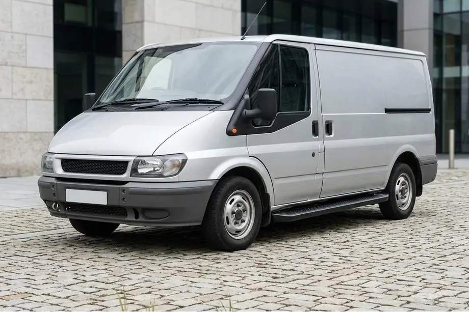 Ford Transit 2000–2014 Sidosteg Allmond Black (2 st, aluminium) Image