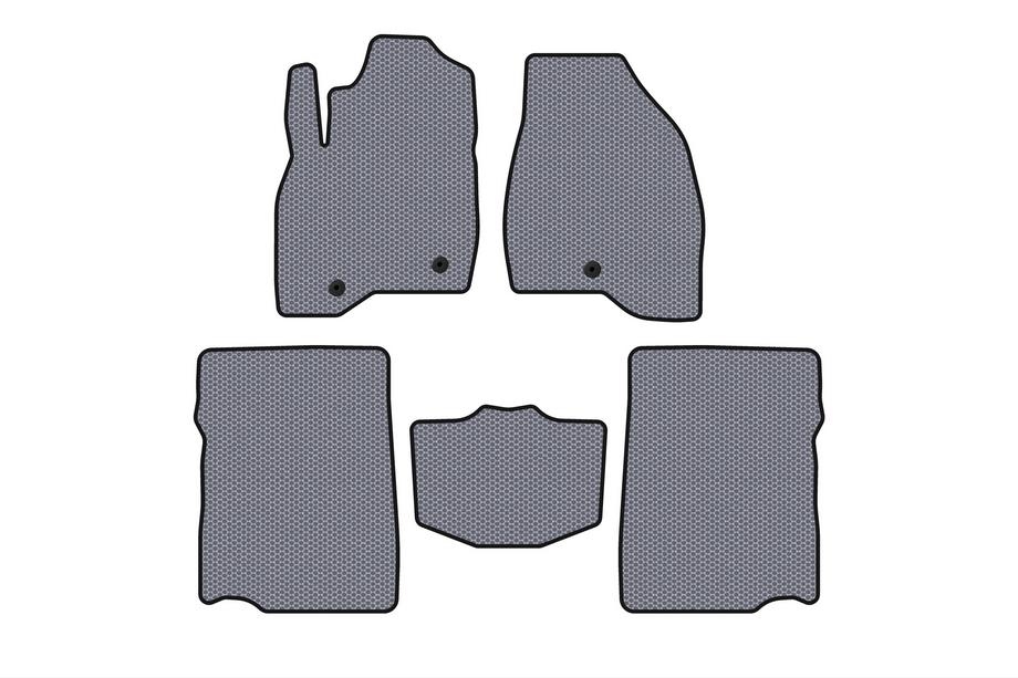 Ford Explorer 2011–2019 Gummimattor Carsuit (2017-2019, rad 2, 7-sits, grå) Image