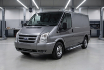 Ford Transit 2000–2014 Sidosteg Sunrise (2 st, aluminium) foto 1