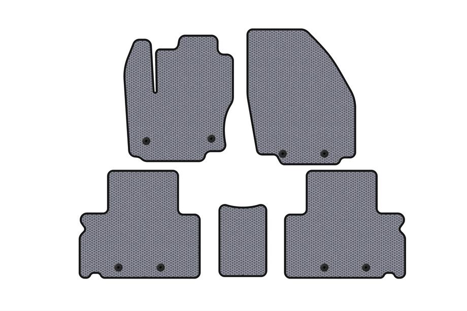 Ford S-Max 2007–2014 Gummimattor Carsuit (Grå) Image