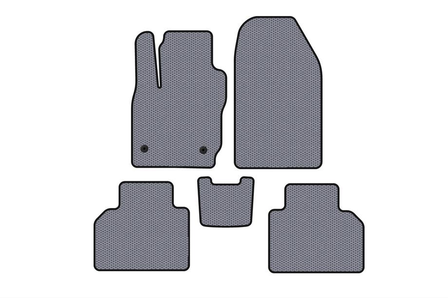 Ford Courier 2014–2023 Gummimattor Carsuit (Grå) Image