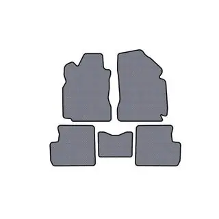 Gummimattor Carsuit (Grå)