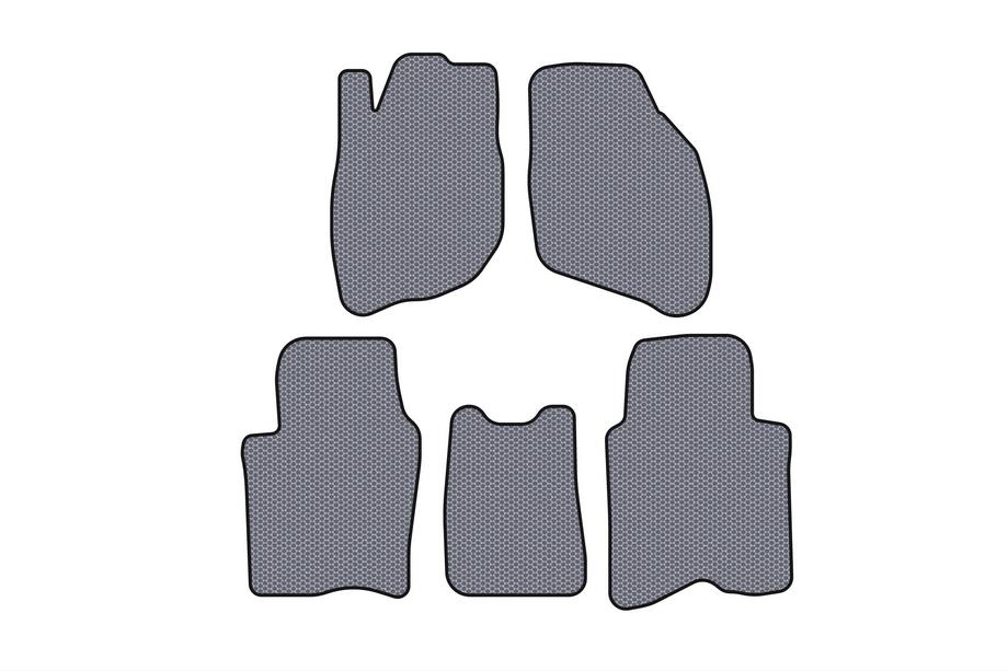 Honda City 2002–2008 Carsuit gummimattor (SD, grå) Image