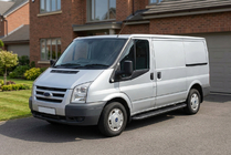 Ford Transit 2000–2014 Sidosteg Bosphorus Black (2 st, aluminium) foto 1