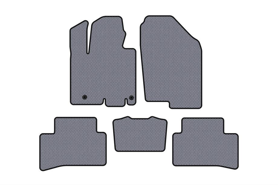 Hyundai Tucson NX4 2021– Gummimattor Carsuit (Grå) Image