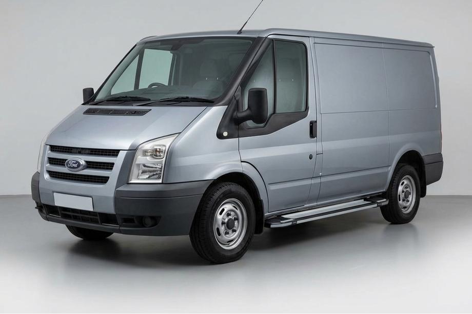 Ford Transit 2000–2014 Sidosteg Rainbow (2 st, aluminium) Image