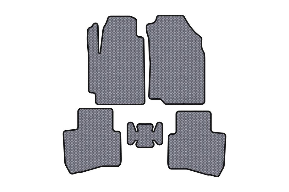 JAC S2 2014–2020 Gummimattor Carsuit (Grå) Image