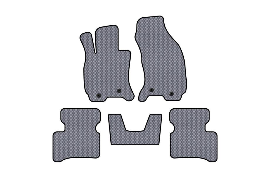 Jaguar X-Type 2001–2009 Gummimattor Carsuit (SD, golvmonterad gaspedal, grå) Image