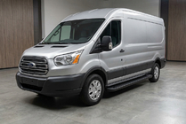 Ford Transit 2014– Sidosteg Allmond Black (2 st, aluminium) foto 1